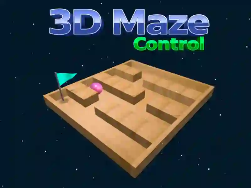 Lojë 3D Maze Control në internet