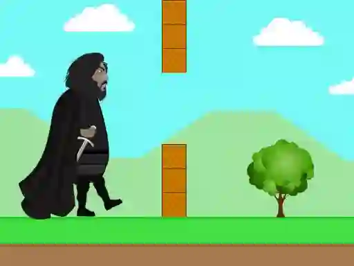 Lojë Flappy Berker në internet