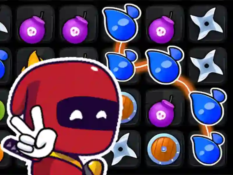 Lojë Ninja Spell Match në internet