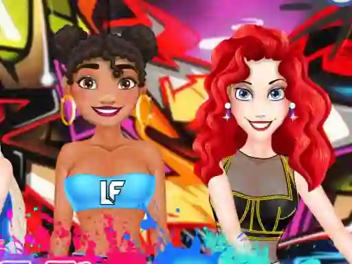 Lojë Princess BFF Floss Dance në internet