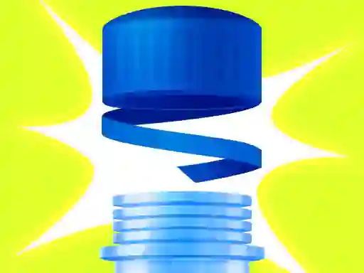 Lojë Bottlecap Challange në internet