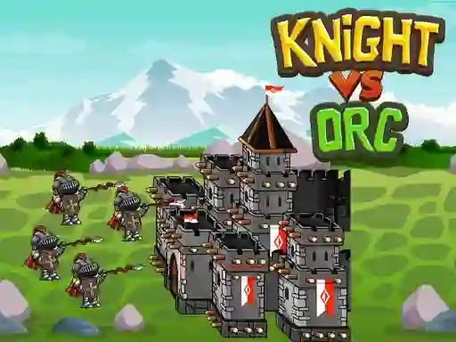 Lojë Knight Vs Orc në internet