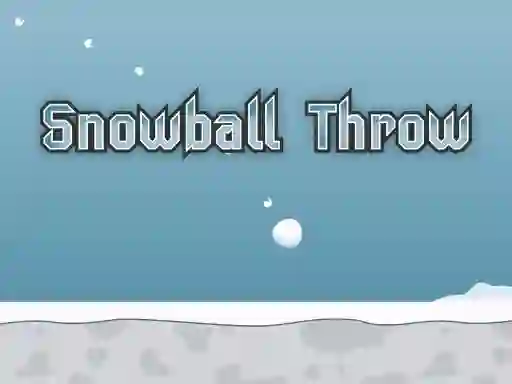 Lojë Snowball Throw në internet