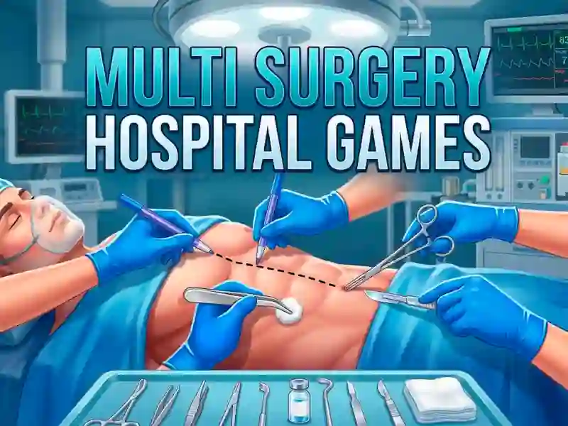 Lojë Multi Surgery Hospital Games në internet