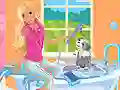 Lojë Barbie Pet Wash në internet