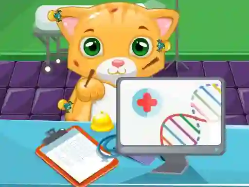 Lojë Cat Doctor në internet