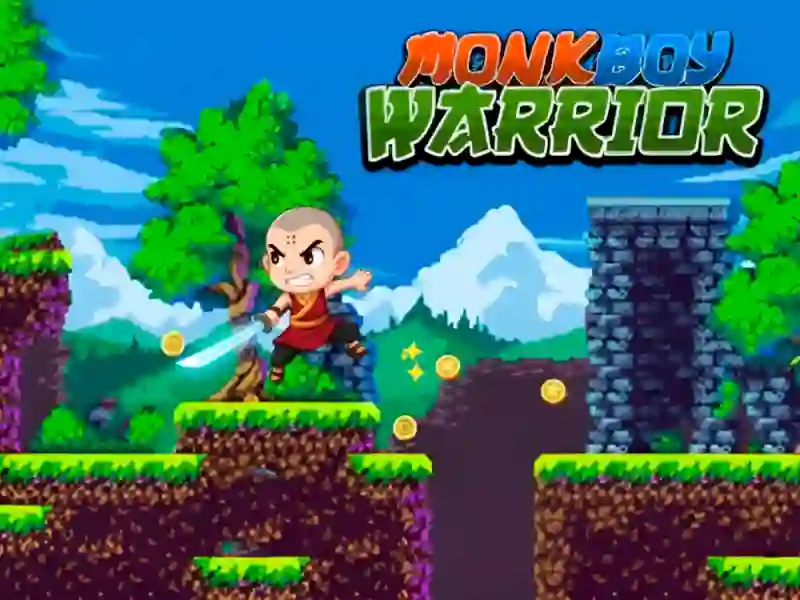 Lojë Monk Boy Warrior në internet