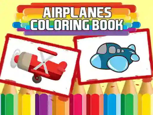 Lojë Airplanes Coloring Book në internet