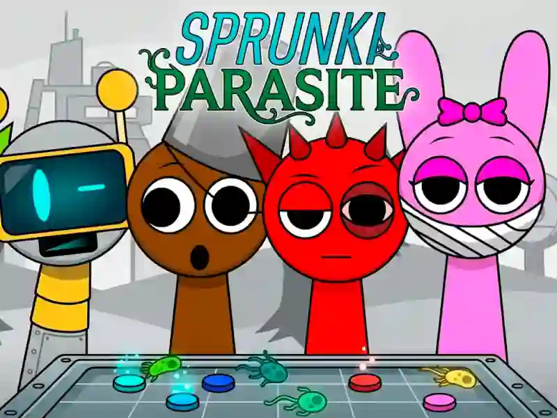 Lojë Sprunki Parasite në internet