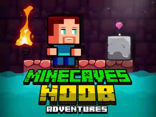 Lojë Minecaves Noob Adventure në internet