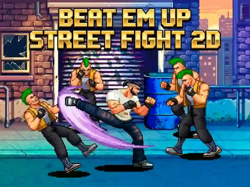 Lojë Beat Em Up Street Fight 2d në internet