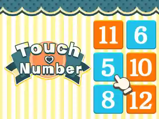 Lojë Touch Number në internet