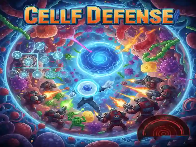 Lojë Cellf Defense në internet