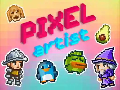 Lojë Pixel Artist në internet