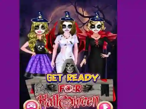Lojë Get Ready For Halloween në internet