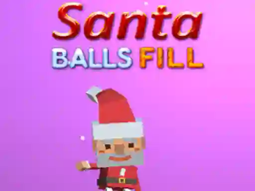 Lojë Santa Balls Fill në internet