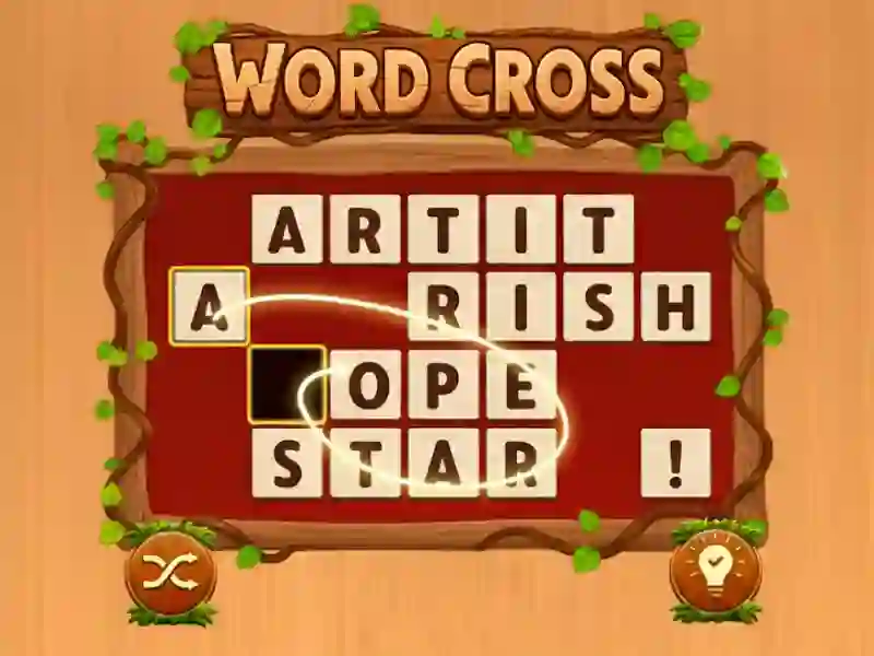 Lojë Word Cross në internet