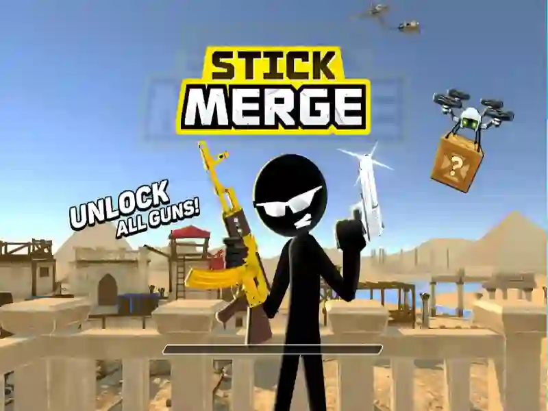 Lojë Stick merge në internet
