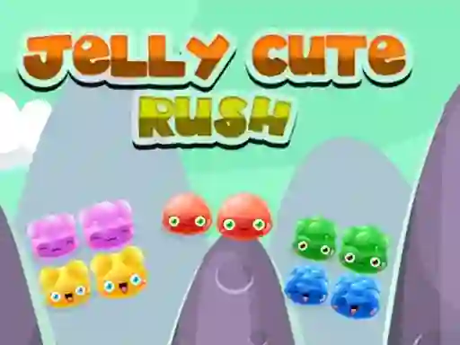 Lojë Cute Jelly Rush në internet