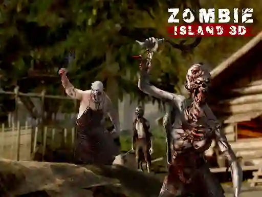 Lojë Zombie Island 3D në internet