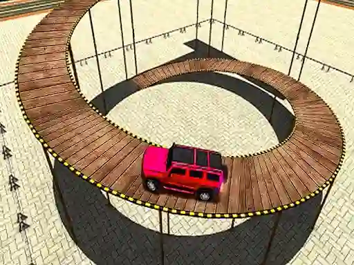 Lojë Impossible Tracks Prado Car Stunt në internet