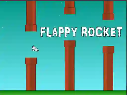 Lojë Flappy Rocket në internet