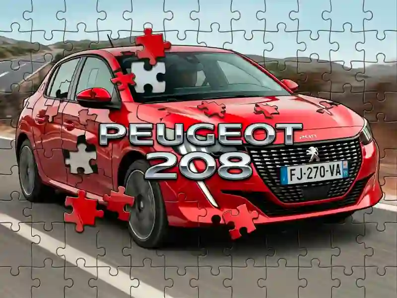 Lojë Peugeot 208 në internet