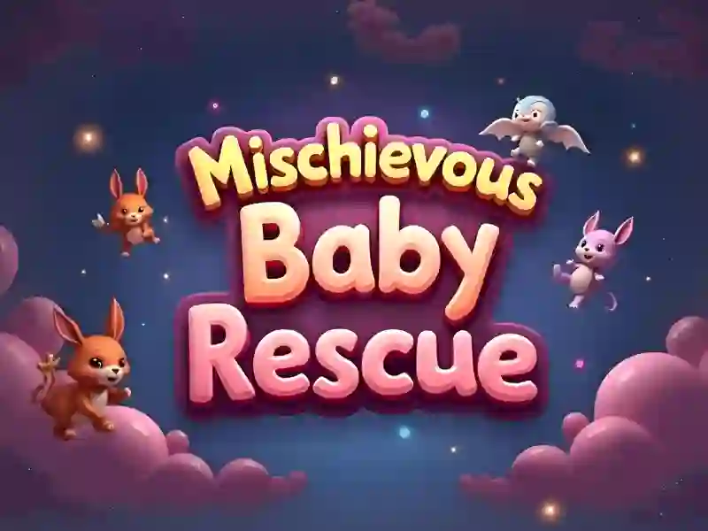 Lojë Mischievous Baby Rescue në internet