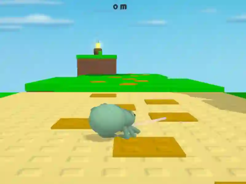 Lojë Webbed! Obby në internet