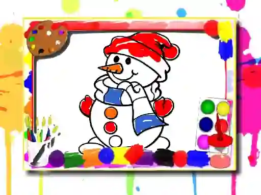 Lojë Winter Coloring Book në internet