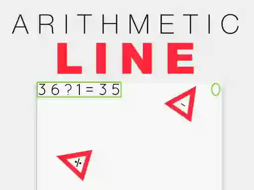Lojë Arithmetic line në internet