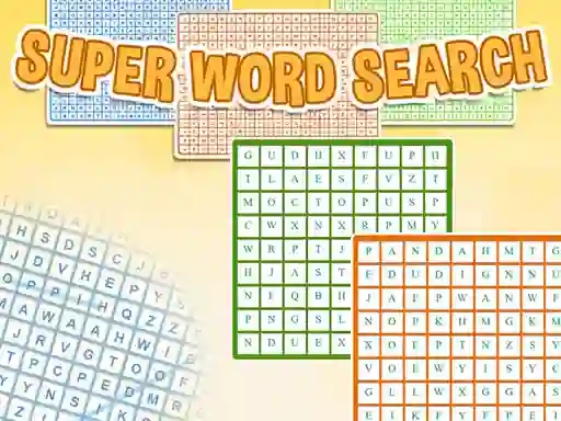 Lojë Super Word Search në internet
