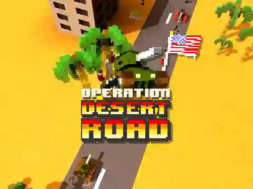 Lojë Operation Desert Road në internet
