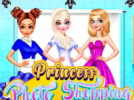 Lojë Princess Photo Shopping Dressup në internet