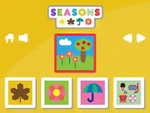 Lojë Seasons në internet