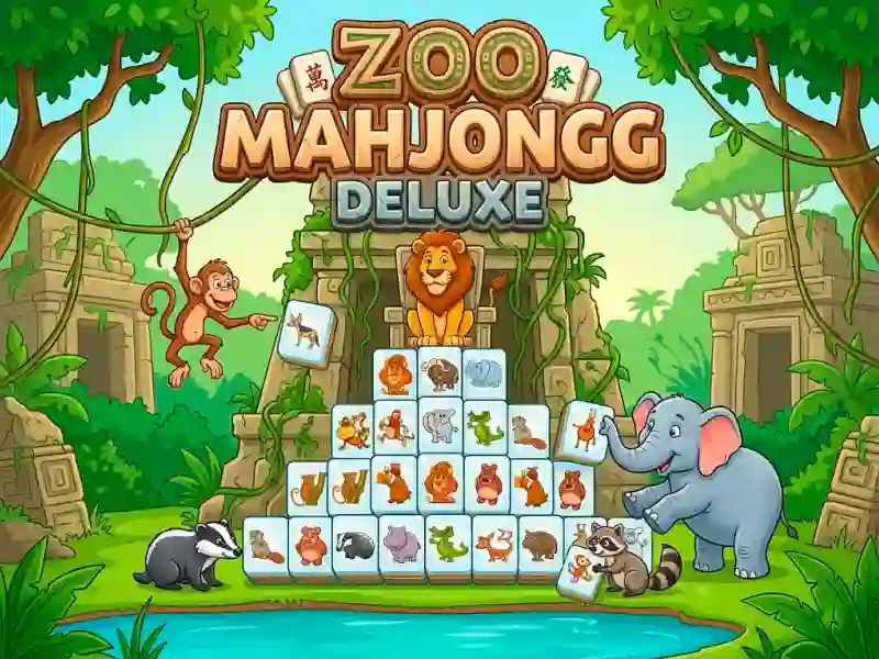 Lojë Zoo Mahjongg Deluxe në internet