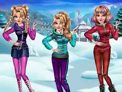 Lojë Winter Looks në internet