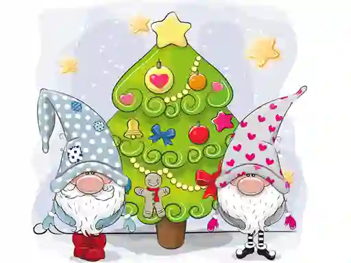 Lojë Cute Gnomes Hidden Stars në internet