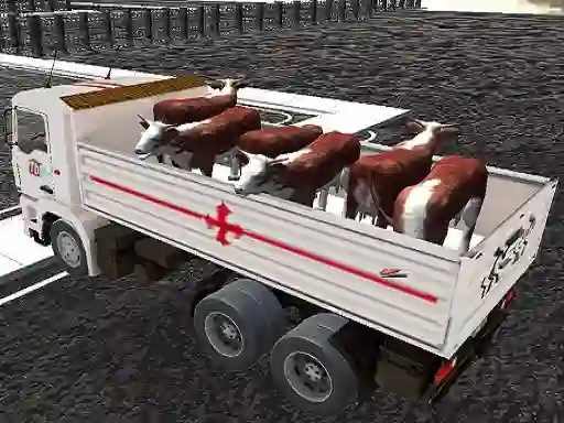 Lojë Truck Transport Domestic Animals në internet