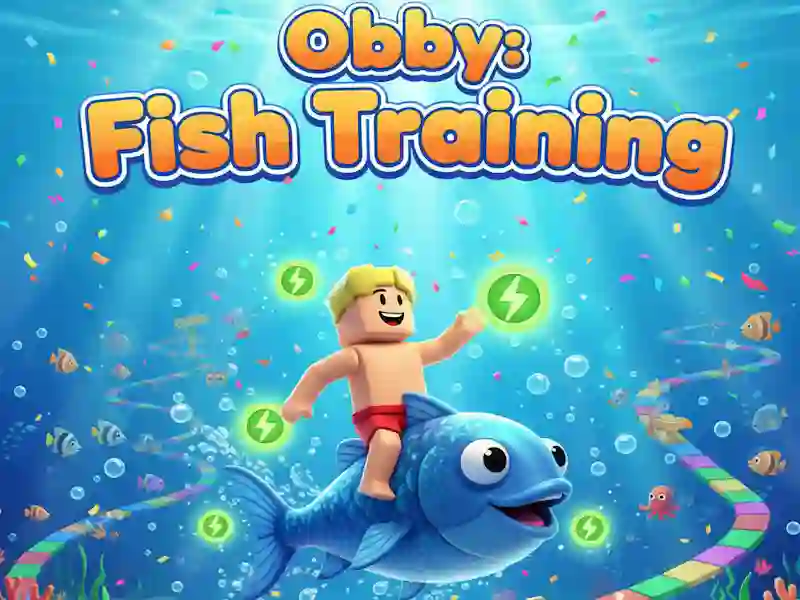 Lojë Obby: Fish training në internet