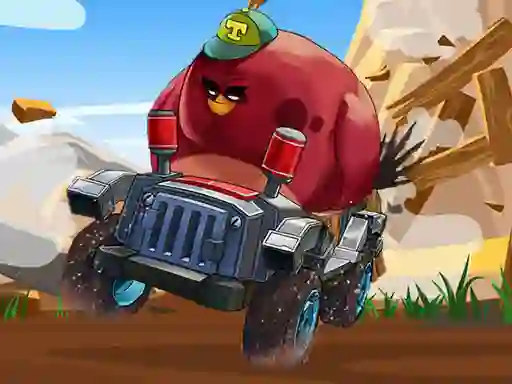 Lojë Crazy Birds Kart Hidden Stars në internet