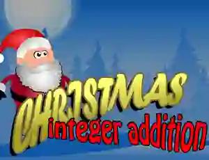 Lojë Christmas Integer Addition në internet