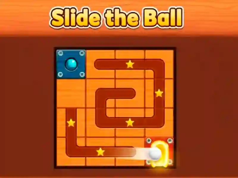Lojë Slide the Ball në internet