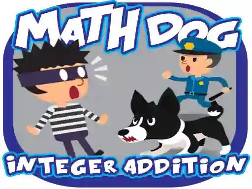 Lojë Math Dog Integer Addition në internet