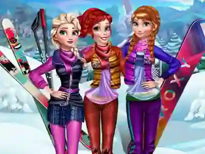 Lojë Princesses Visit Arendelle në internet