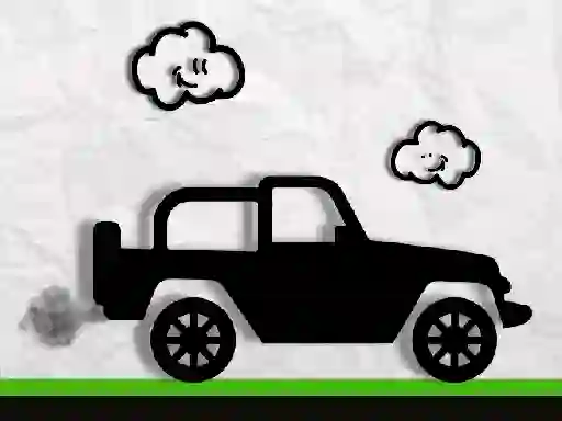 Lojë Paper Monster Truck Race në internet