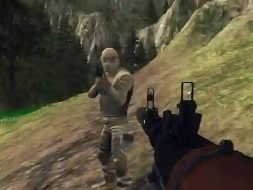 Lojë Crazy Commando në internet