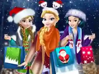 Lojë Princess Christmas Mall Shopping në internet