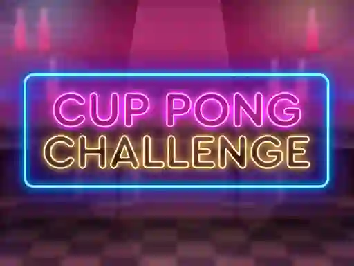 Lojë Cup Pong Challenge në internet