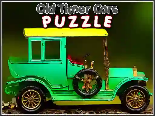 Lojë Old Timer Cars Puzzle në internet
